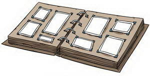 album photo clipart 1